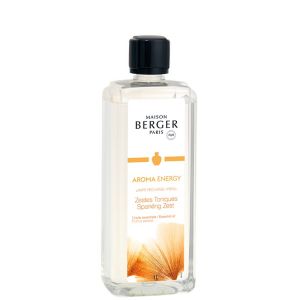 Aroma energy zestes toniques recharge parfum 1l pour diffuseur lampe berger - maison berger paris