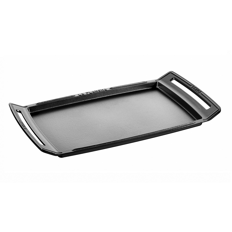 Plancha en fonte emaillee 25 x 47 cm - staub