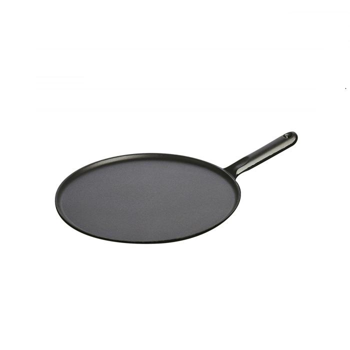 Crepiere en fonte noir 30 cm manche fonte - staub