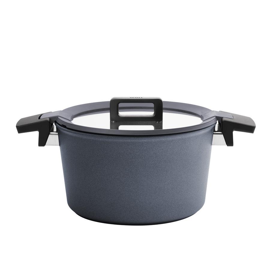 Concept plus induction casserole 24 cm + cuit vapeur - woll 