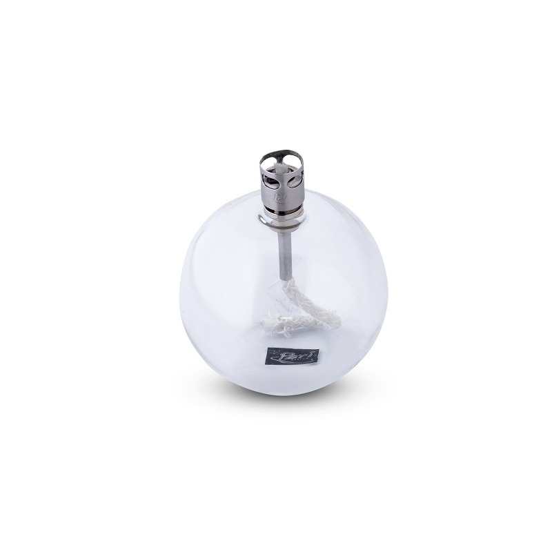 Lampe a huile ronde diametre 8 cm - peri glass