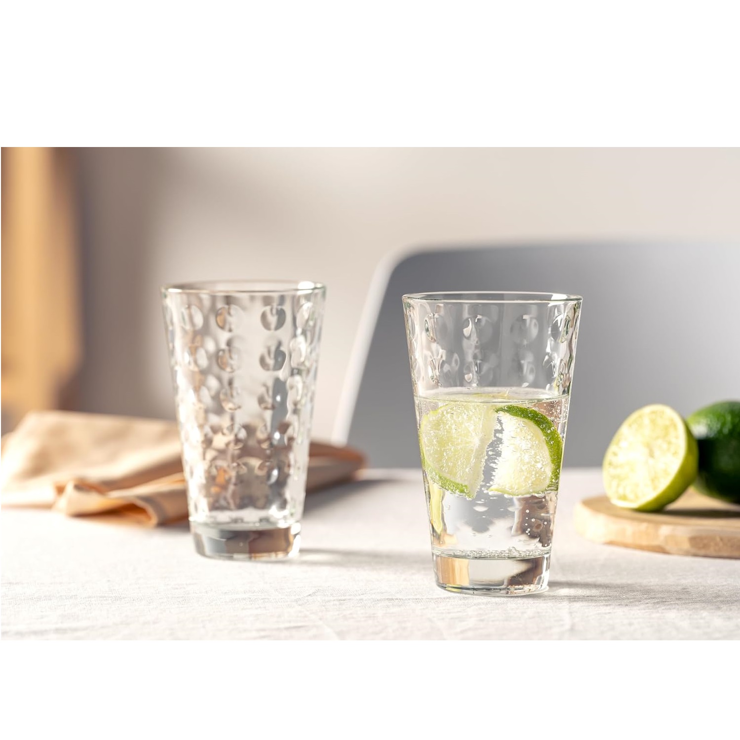Lot de 6 verres long drink ciao optic - leonardo