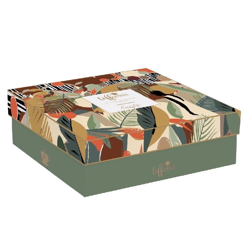 Coffret 6 tasses a cafe en porcelaine 100ml kilimanjaro - easylife