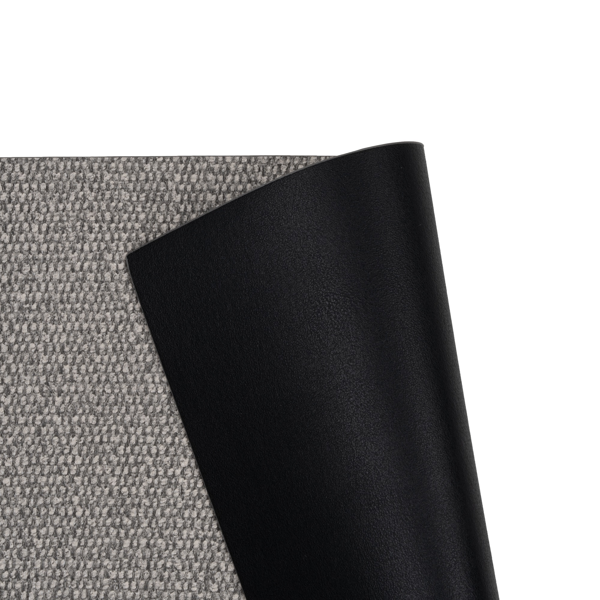 Lot de 6 sets de table réversibles silkstone noir - guzzini