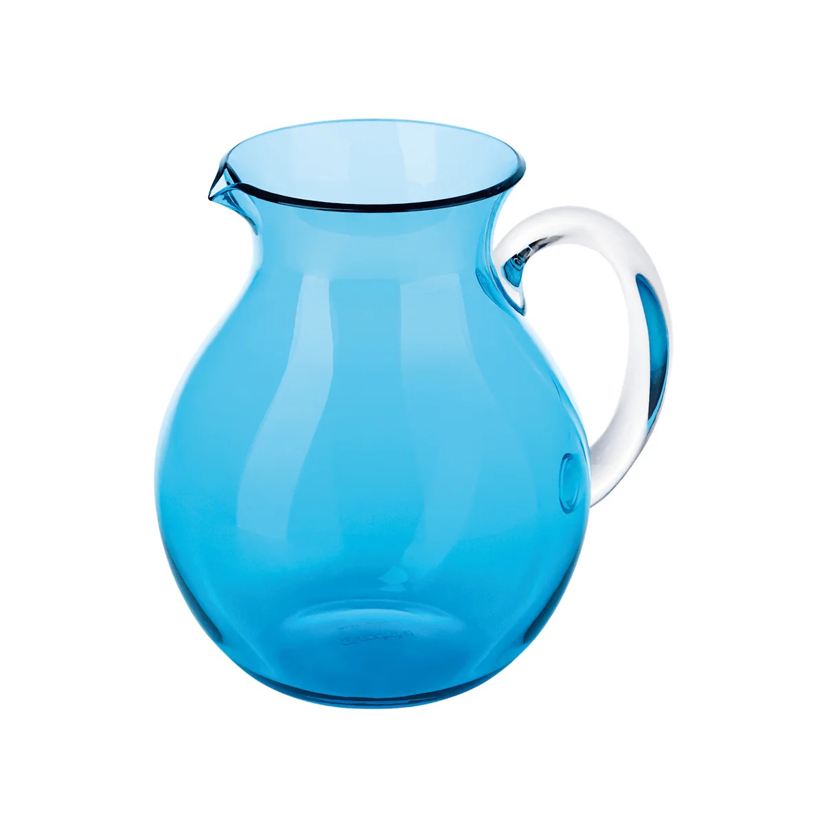 Carafe ballon dolcevita bleu turquoise 2l - guzzini