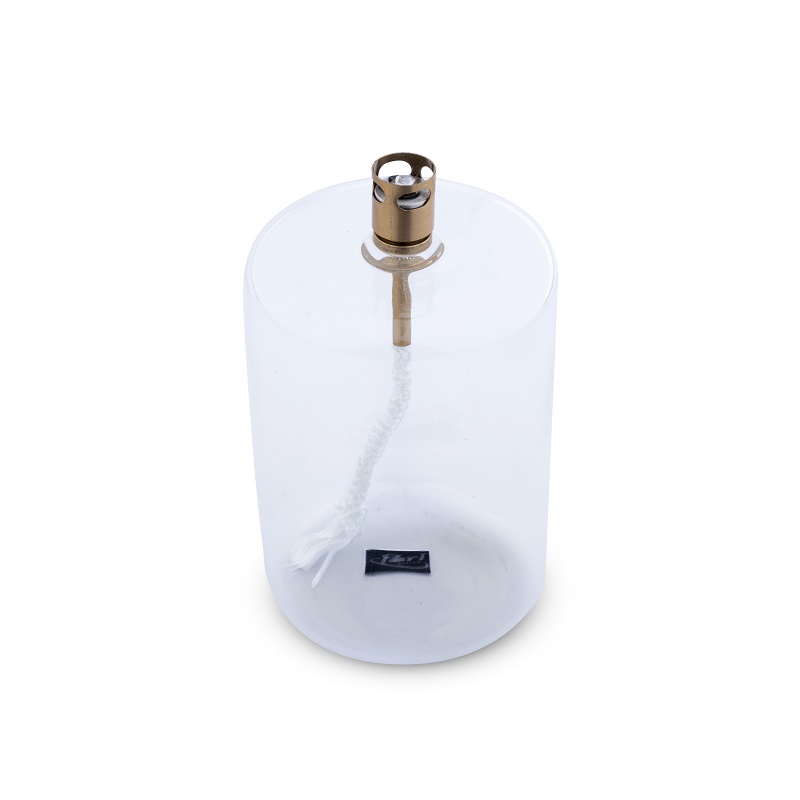 Lampe a huile cylindrique grand modele dimensions 10 x 8 cm - vendu à l'unité - peri glass