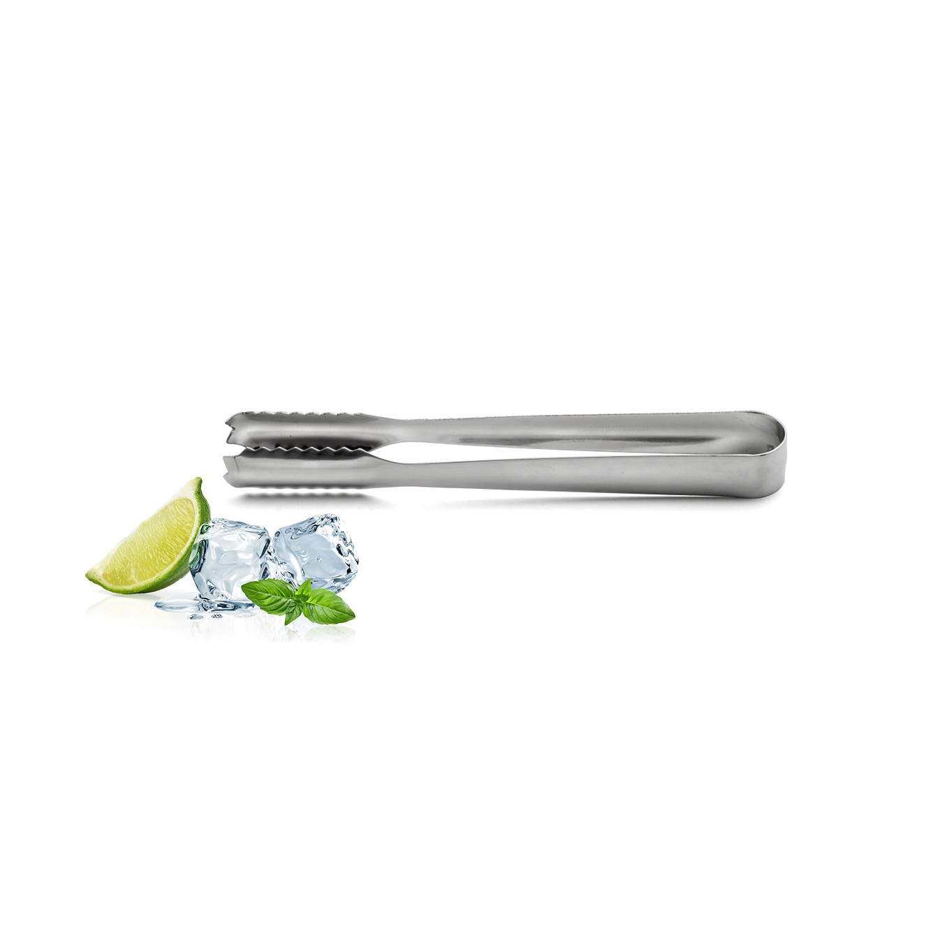 Pince a glacons cornichons en inox ustensile de cuisine - weis 