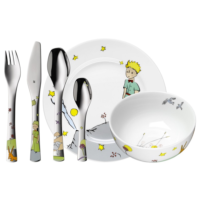 Ensemble 6 pieces vaisselle enfant le petit prince - wmf