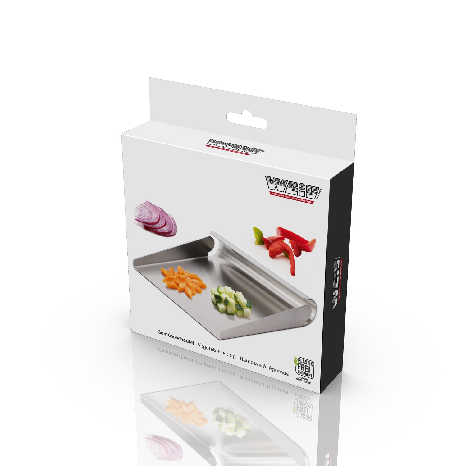 Pelle à ramasser les légumes en acier inoxydable - weis
