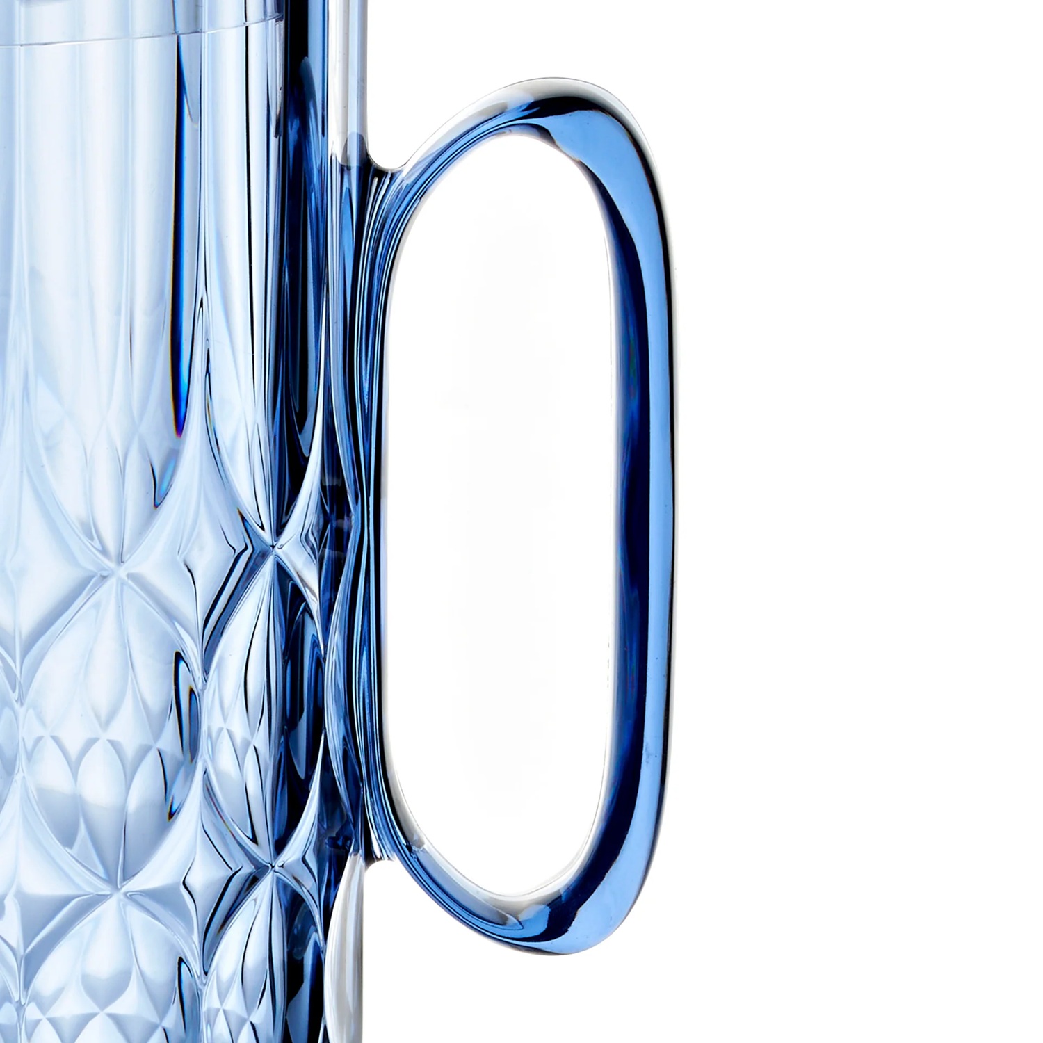 Carafe avec couvercle vanity eau denim blue 1,7 l - guzzini