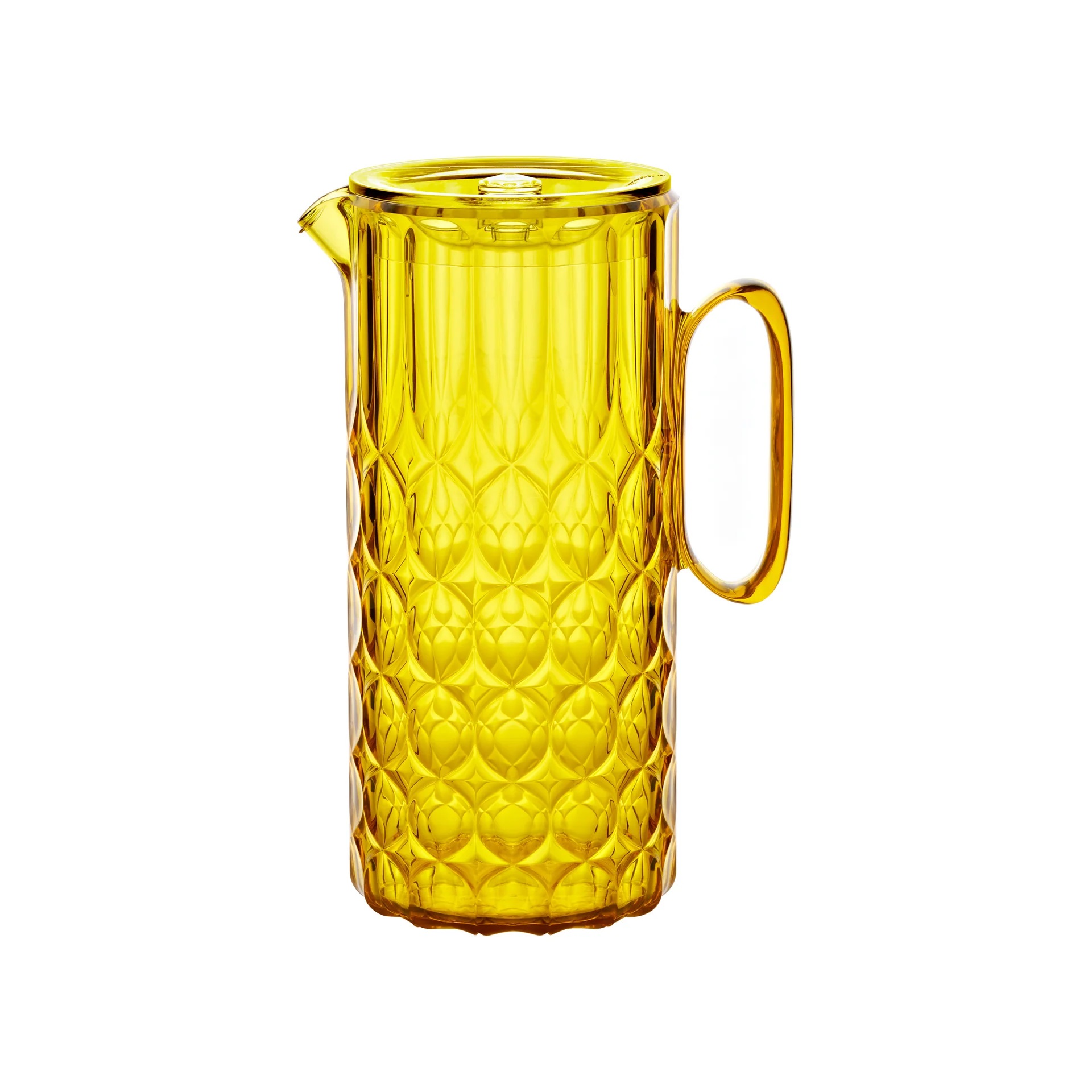 Carafe avec couvercle vanity saffron yellow 1,7 l - guzzini