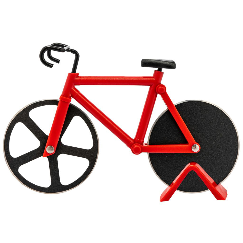 Roulette à pizza « fuentez » en forme de bicyckette - westmark