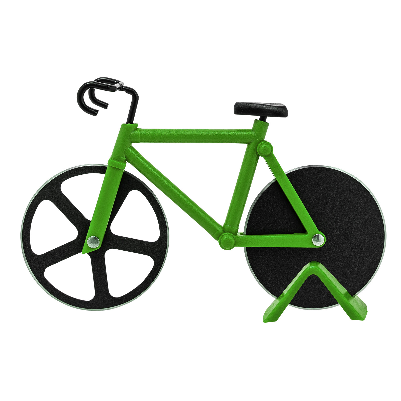 Roulette à pizza « fuentez vert» en forme de bicyclette - westmark