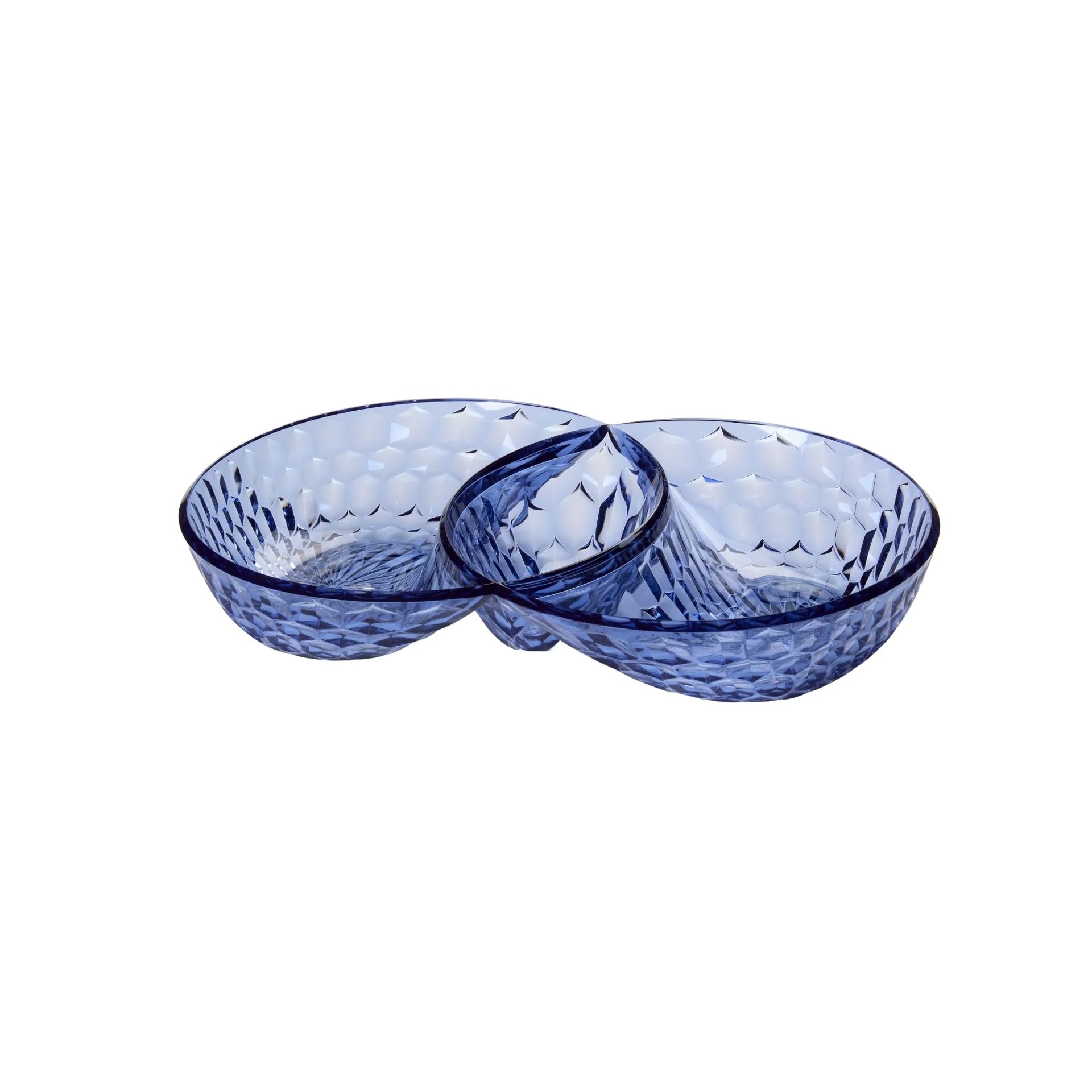Plat apéro ou hors d'oeuvre vanity denim blue - guzzini