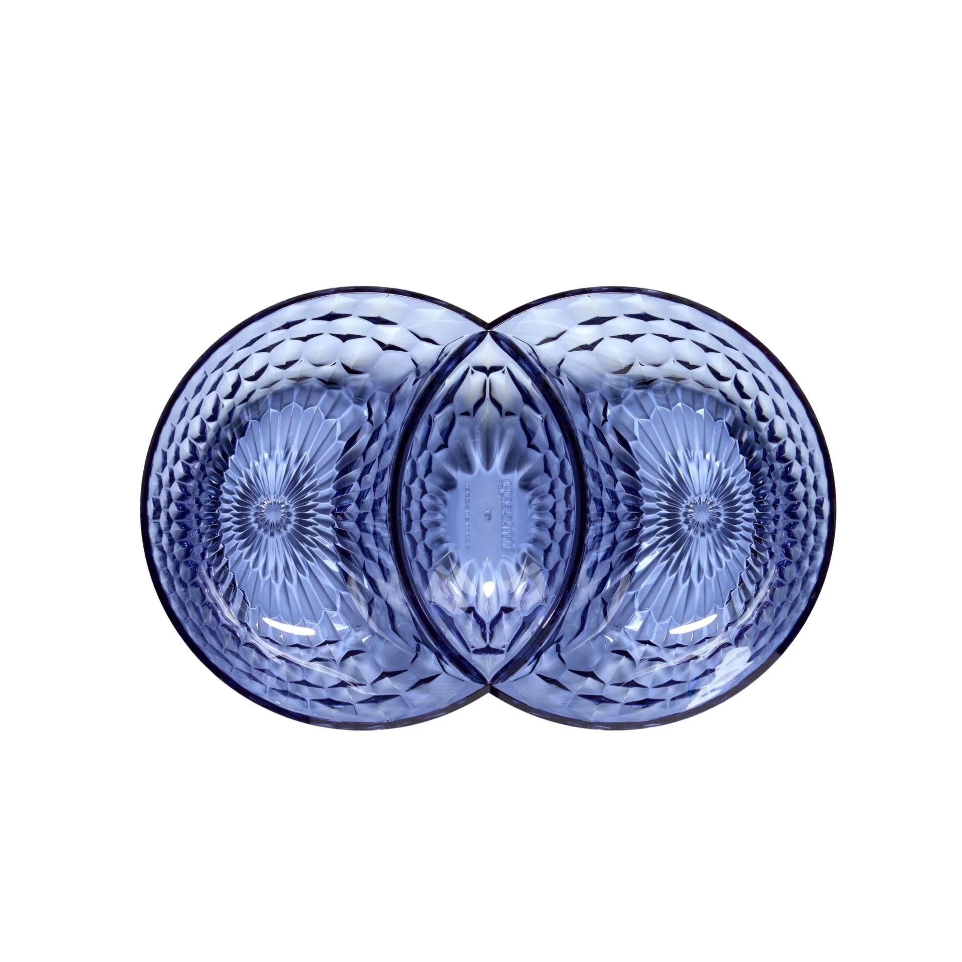 Plat apéro ou hors d'oeuvre vanity denim blue - guzzini