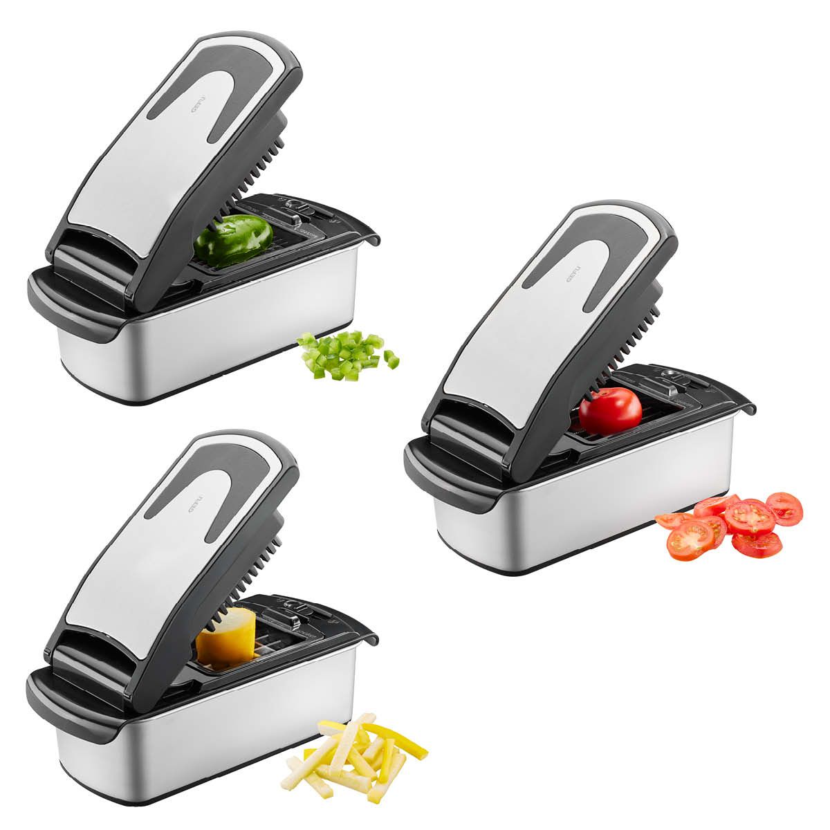 Coupe-légumes en dés et bâtonnets treppo 2.0 - gefu