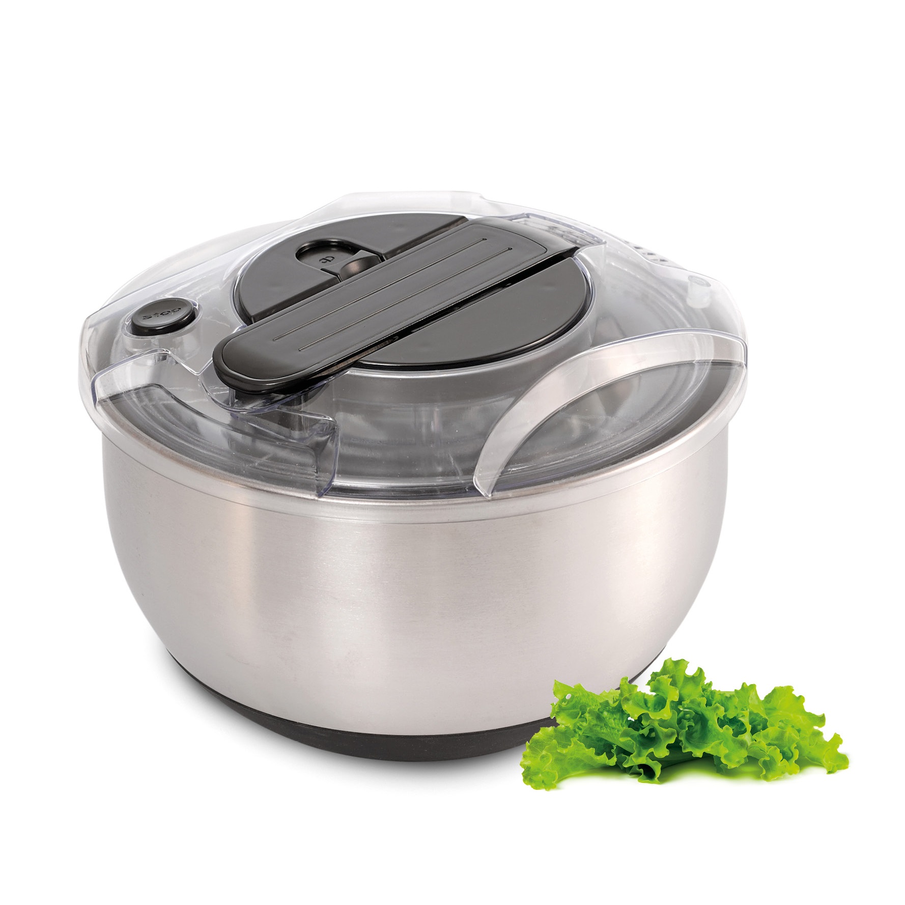 Essoreuse à salade en acier inoxydable ø 24 cm - weis