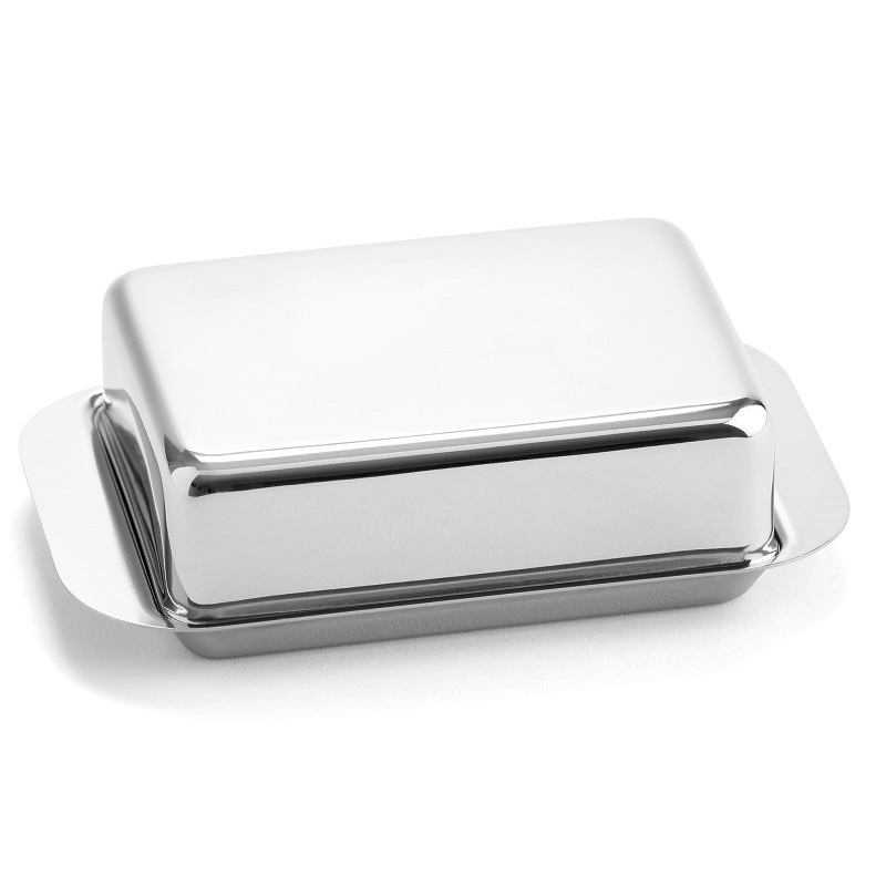 Beurrier en inox pour motte de 250g rectangulaire ustensile de cuisine - weis 