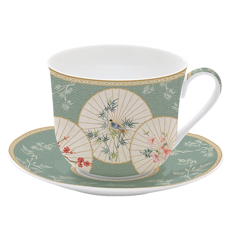 Oriental dreams coffret cadeau tasse déjeunr en porcelaine 40cl - easylife