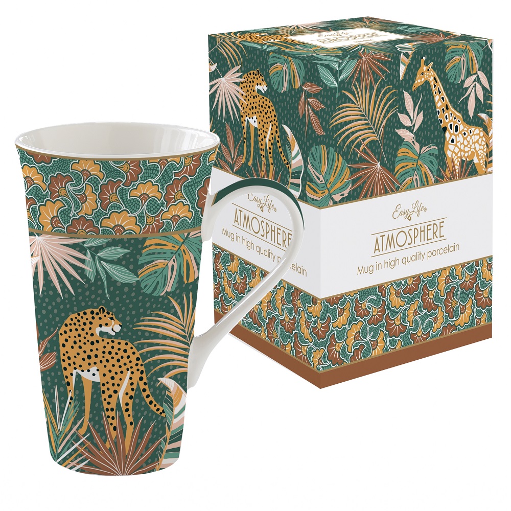 Coffret mug en porcelaine 600 ml namibia - easylife