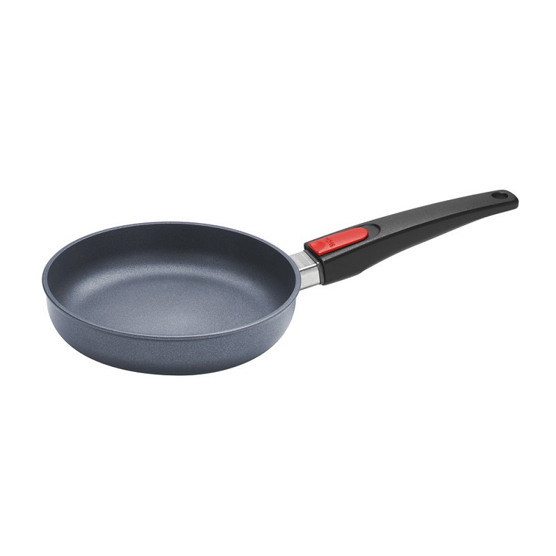Poele anti-adhesive poignee amovible diametre 22 cm hauteur 5 cm diamond lite induction - woll