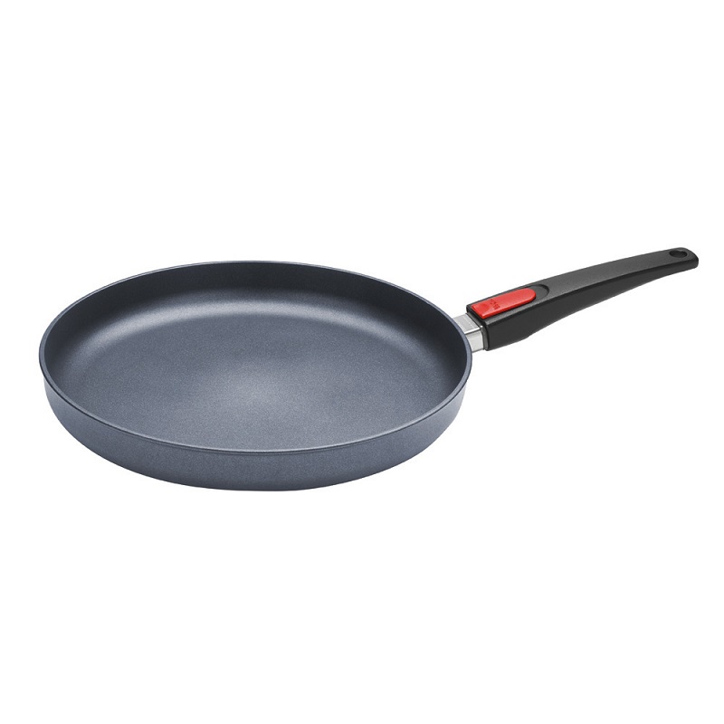 Poele anti-adhesive poignee amovible diametre 32 cm hauteur 5 cm diamond lite induction - woll
