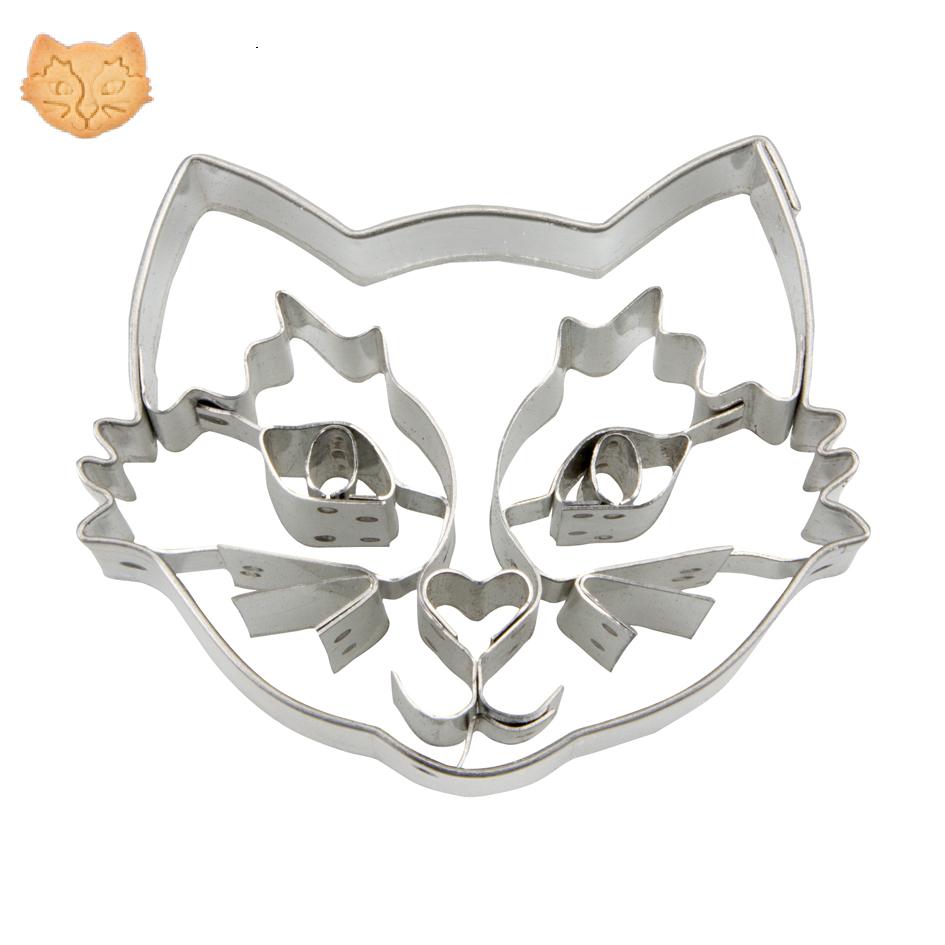 Emporte pieces en forme de chat 6 cm inox - stadter