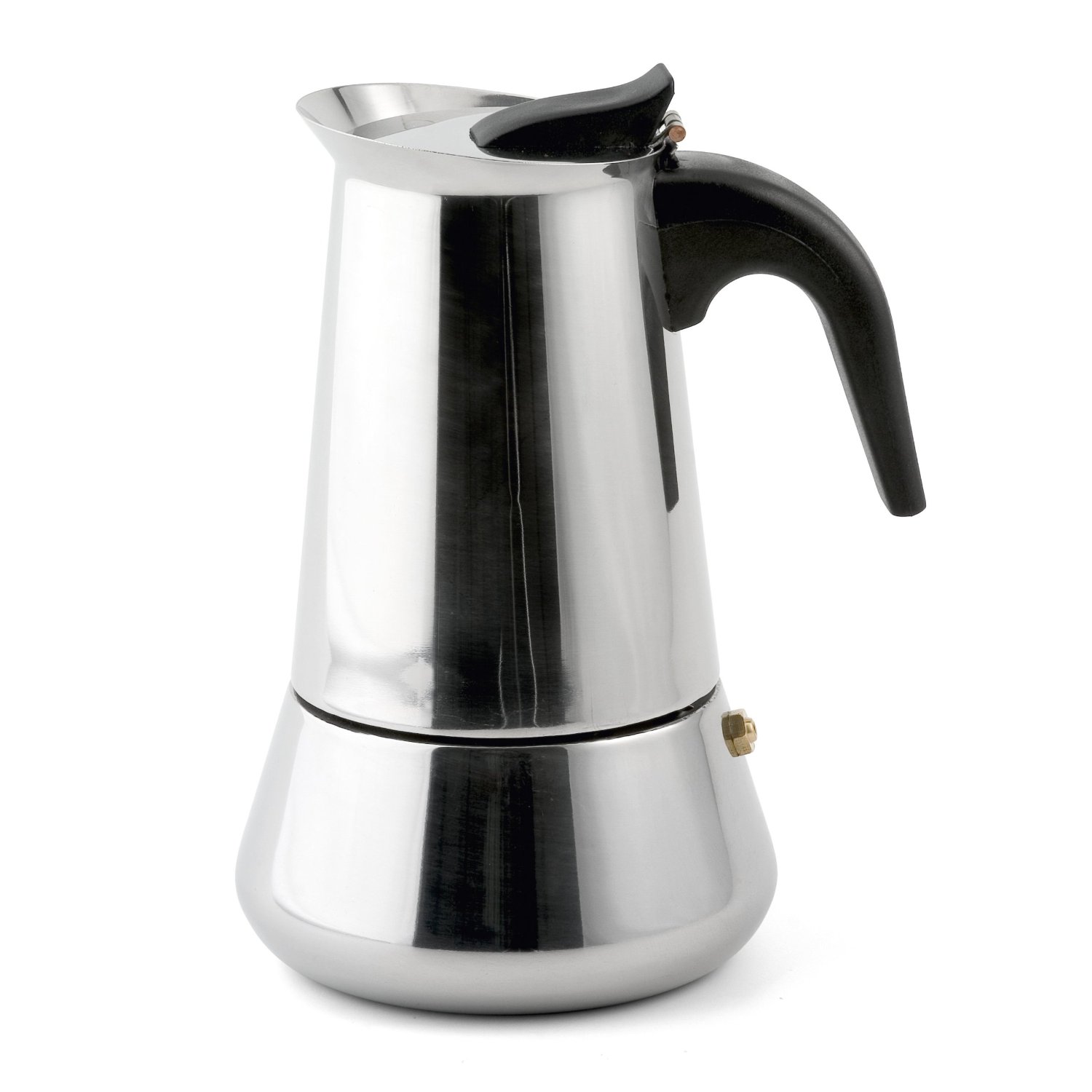 Cafetiere italienne 4 tasses percolateur en inox - weis