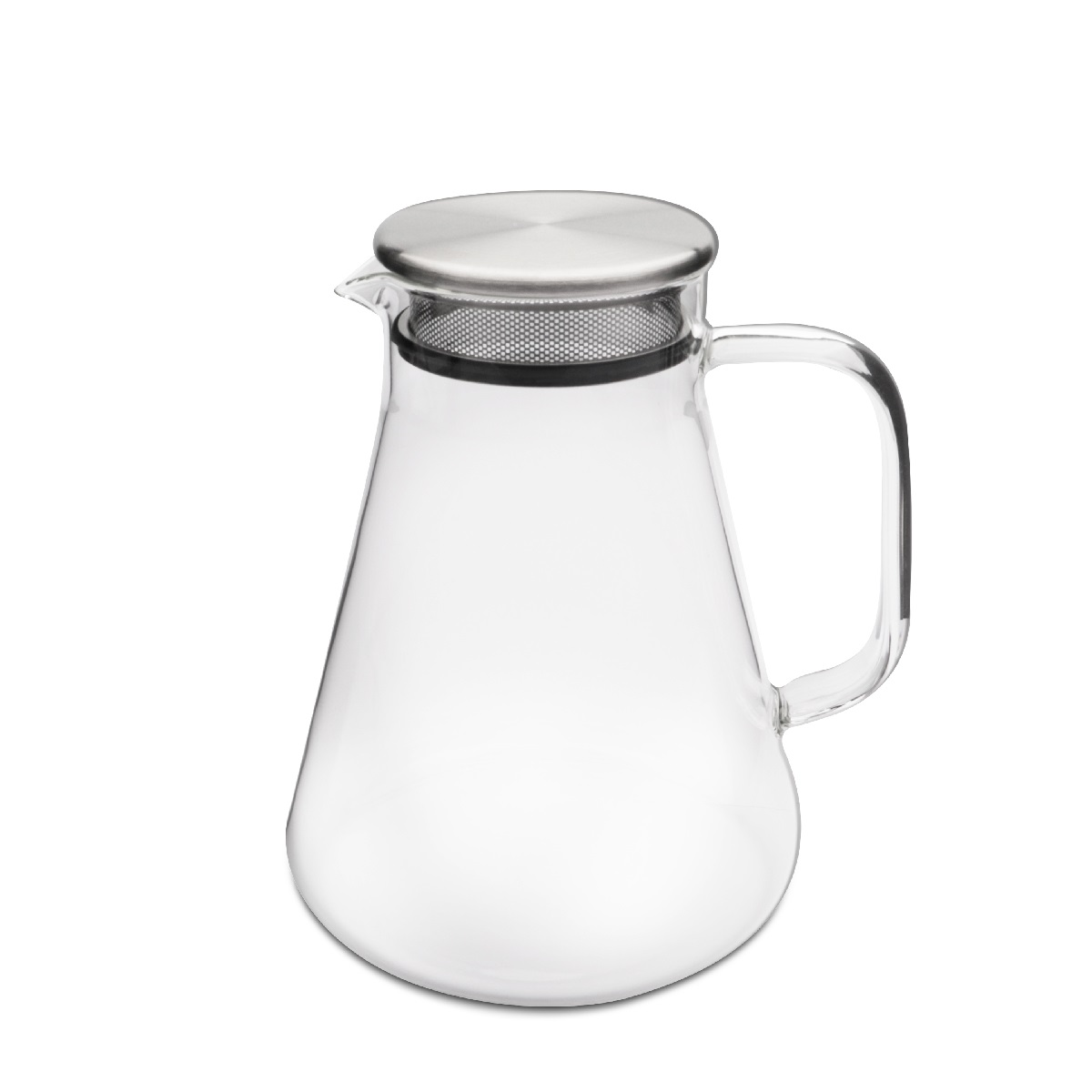Théière en verre boroscilicate avec filtre intégré 1,2l - weis