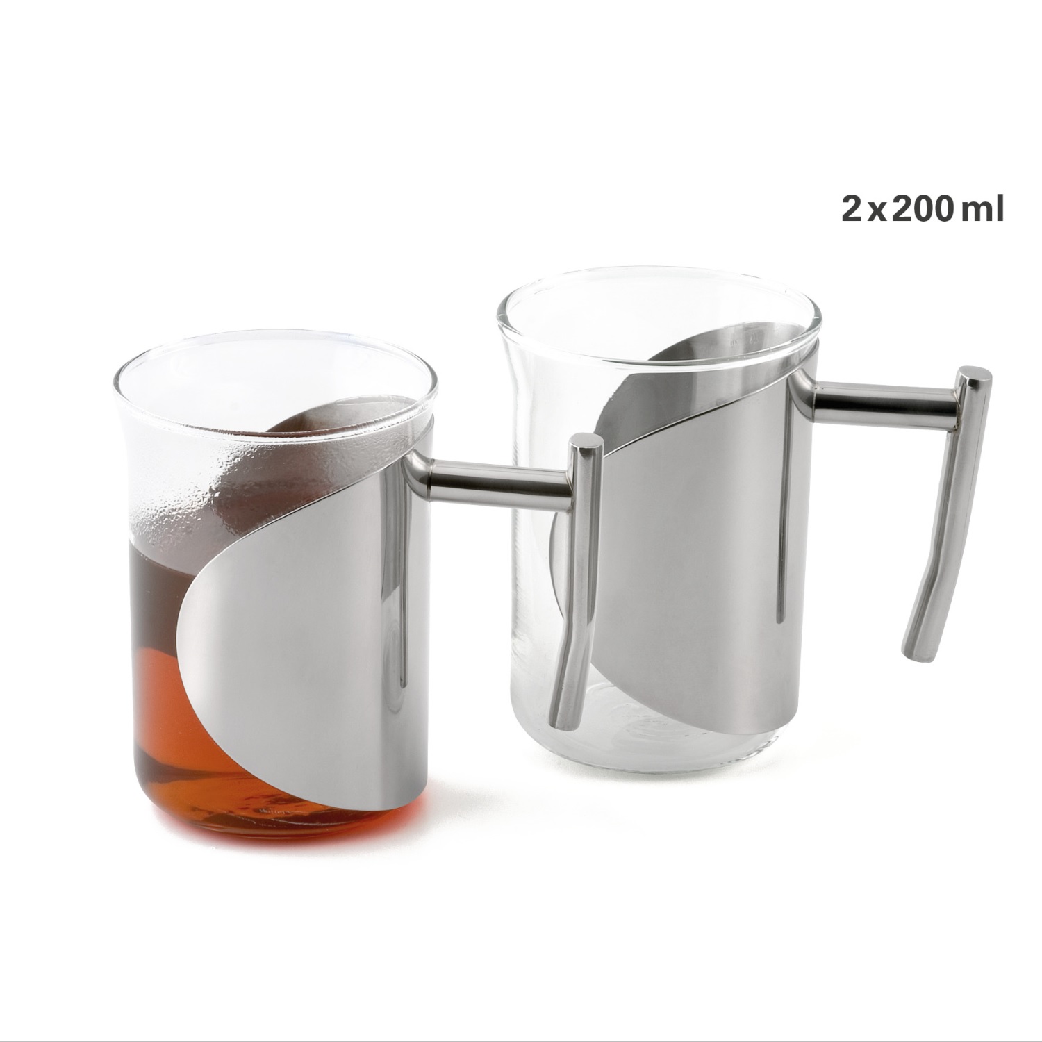 Lot de 2 verres a the - weis