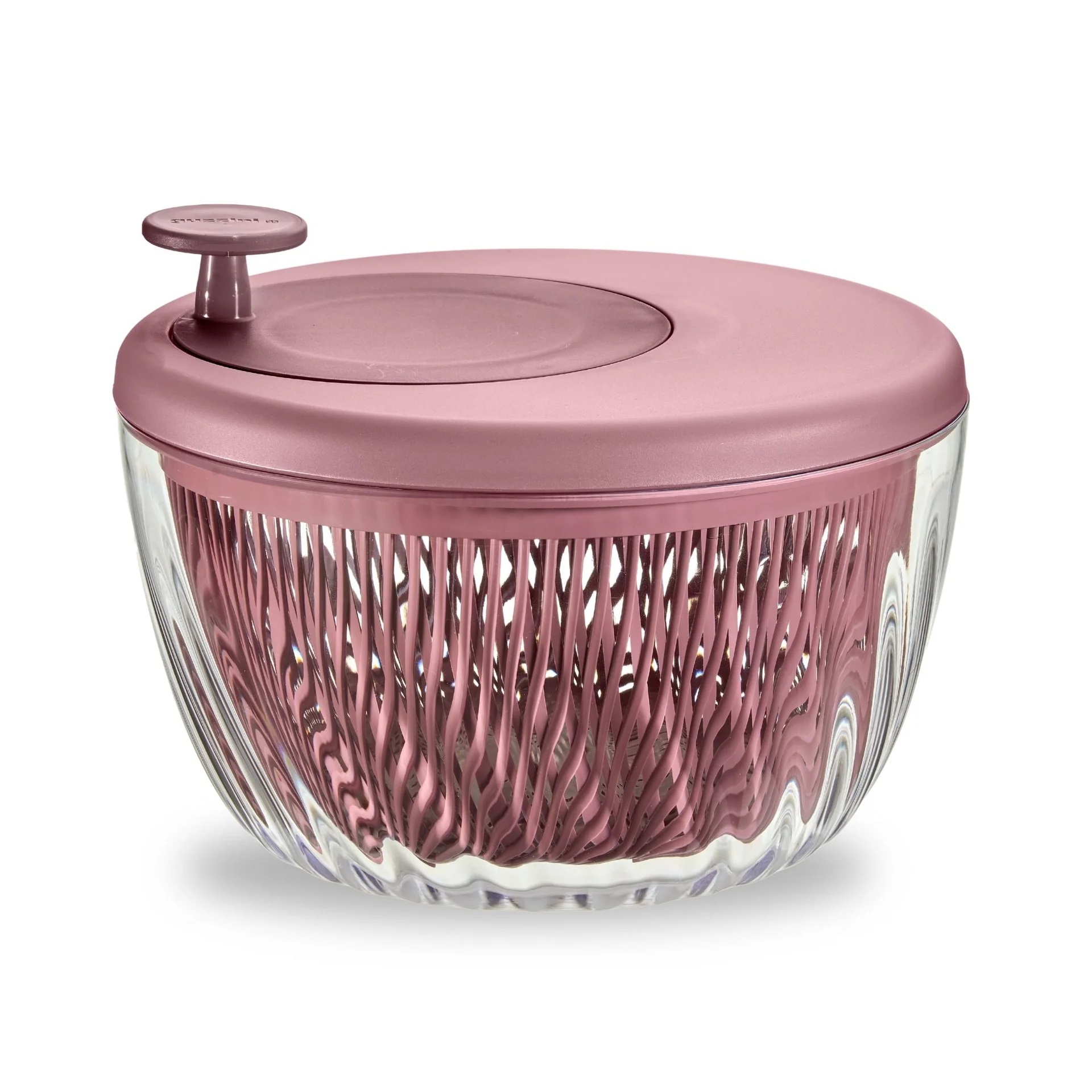 Essoreuse à salade spin and store ø26 cm vieux rose - guzzini