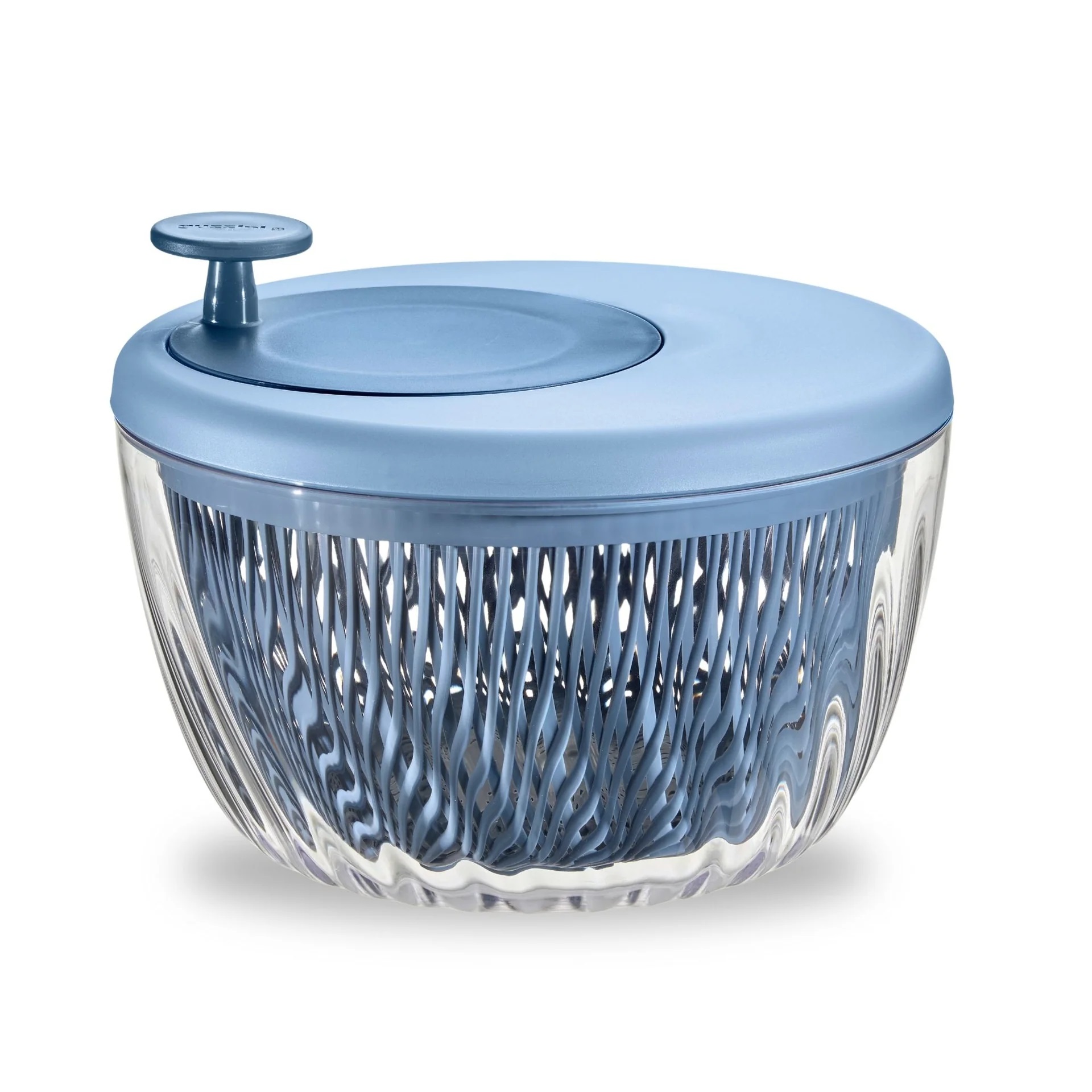 Essoreuse à salade spin and store ø26 cm bleu denim - guzzini