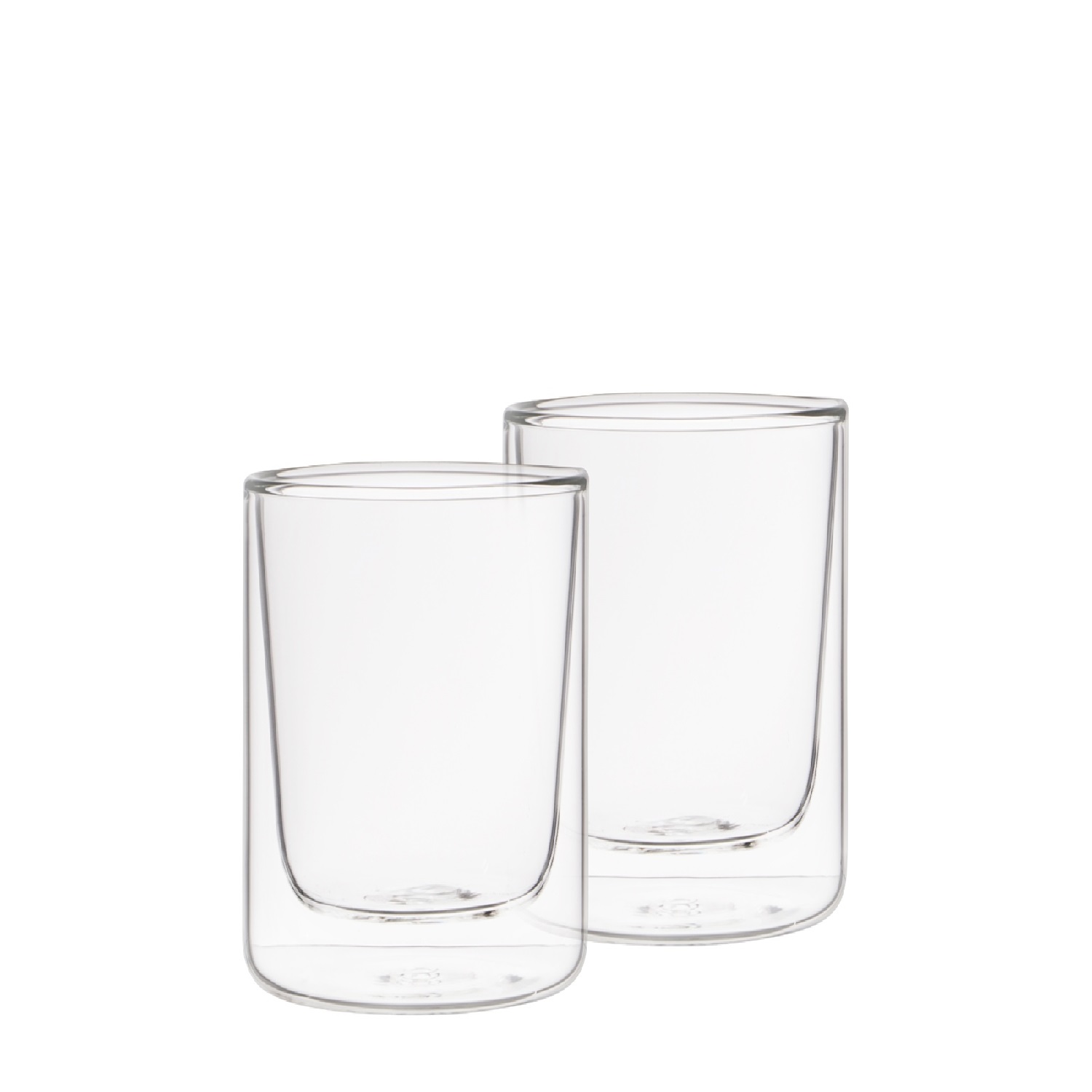 Lot de 2 gobelets à thé en verre double paroi 250ml - weis