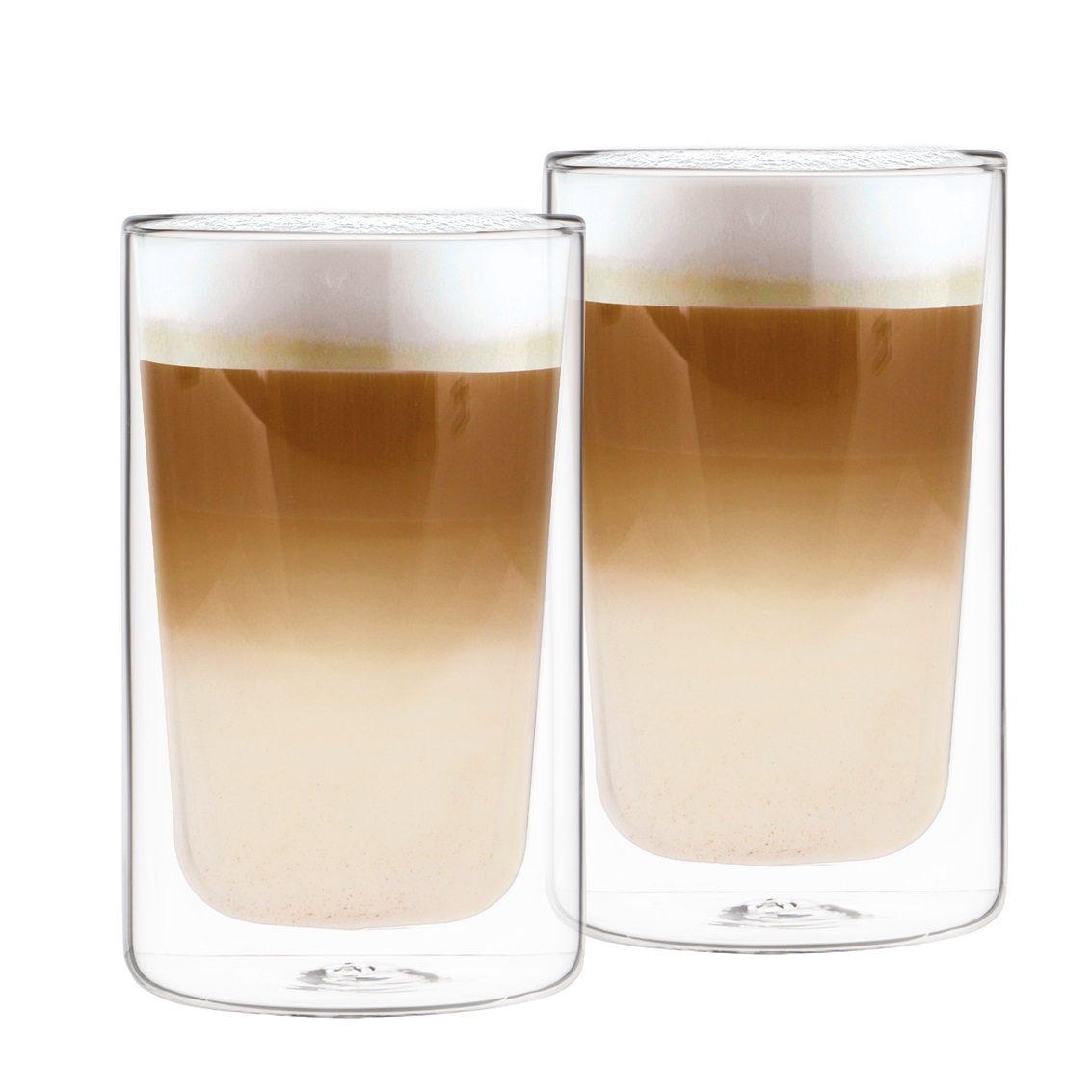 Lot de 2 gobelets en verre double paroi 350ml - weis