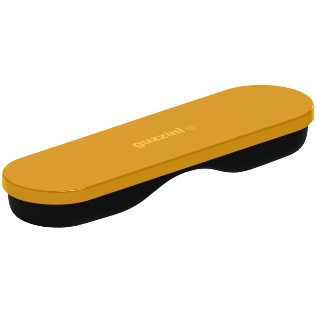 Set de 3 couverts nomade en inox boite jaune store and go - guzzini