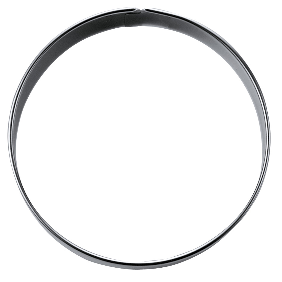 Emporte piece a patisserie inox cercle diam 12 cm h 2,5 cm - stadter