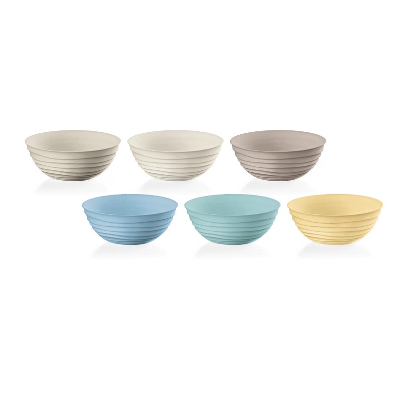 Lot de 6 bols assortis 12 cm tierra - guzzini