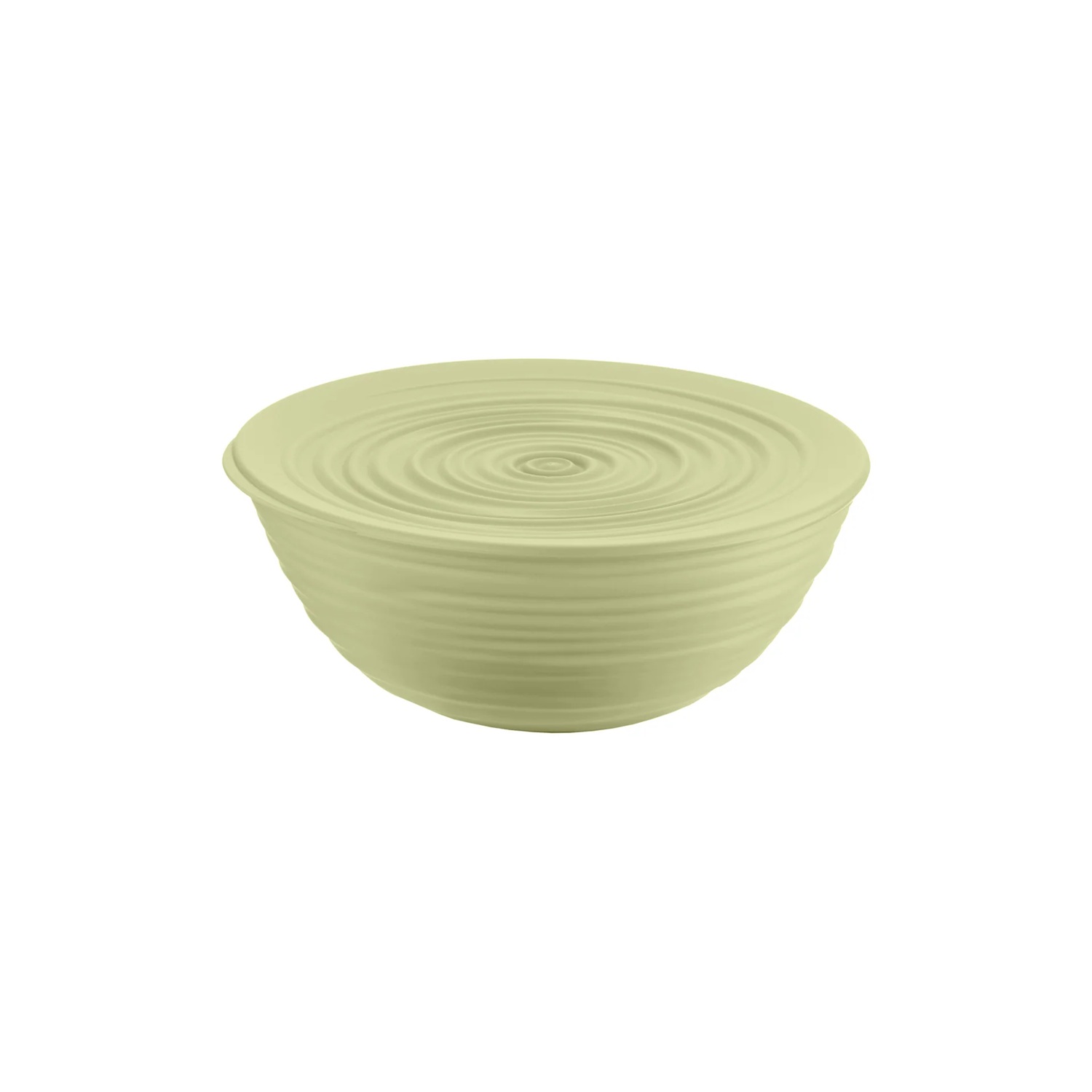 Saladier avec couvercle 30 cm tierra vert - guzzini