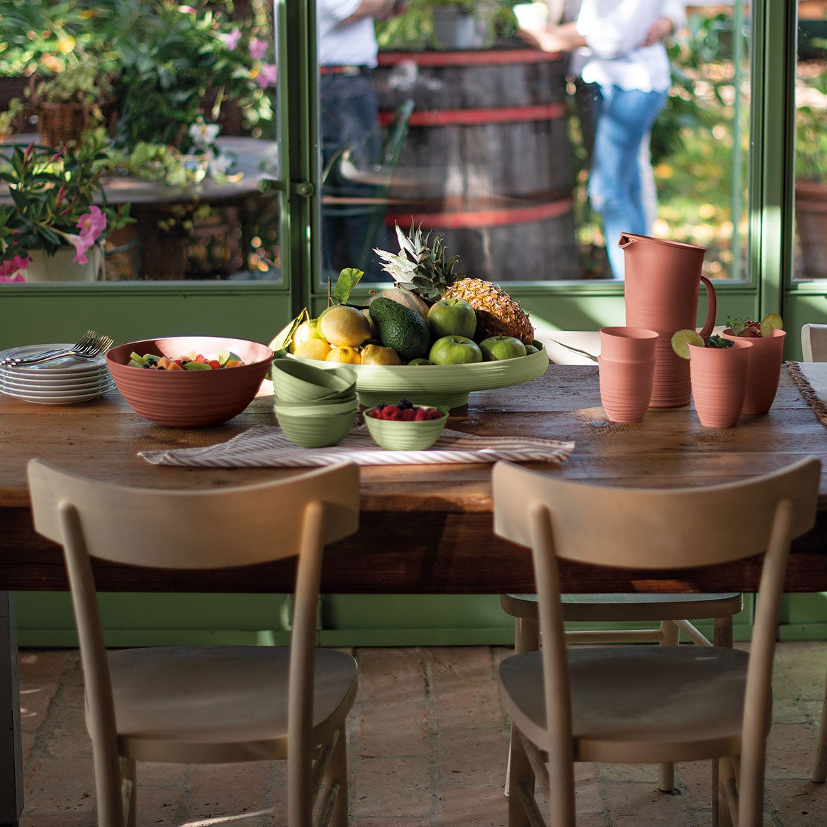 Saladier m tierra terracotta ø18cm 1l - guzzini