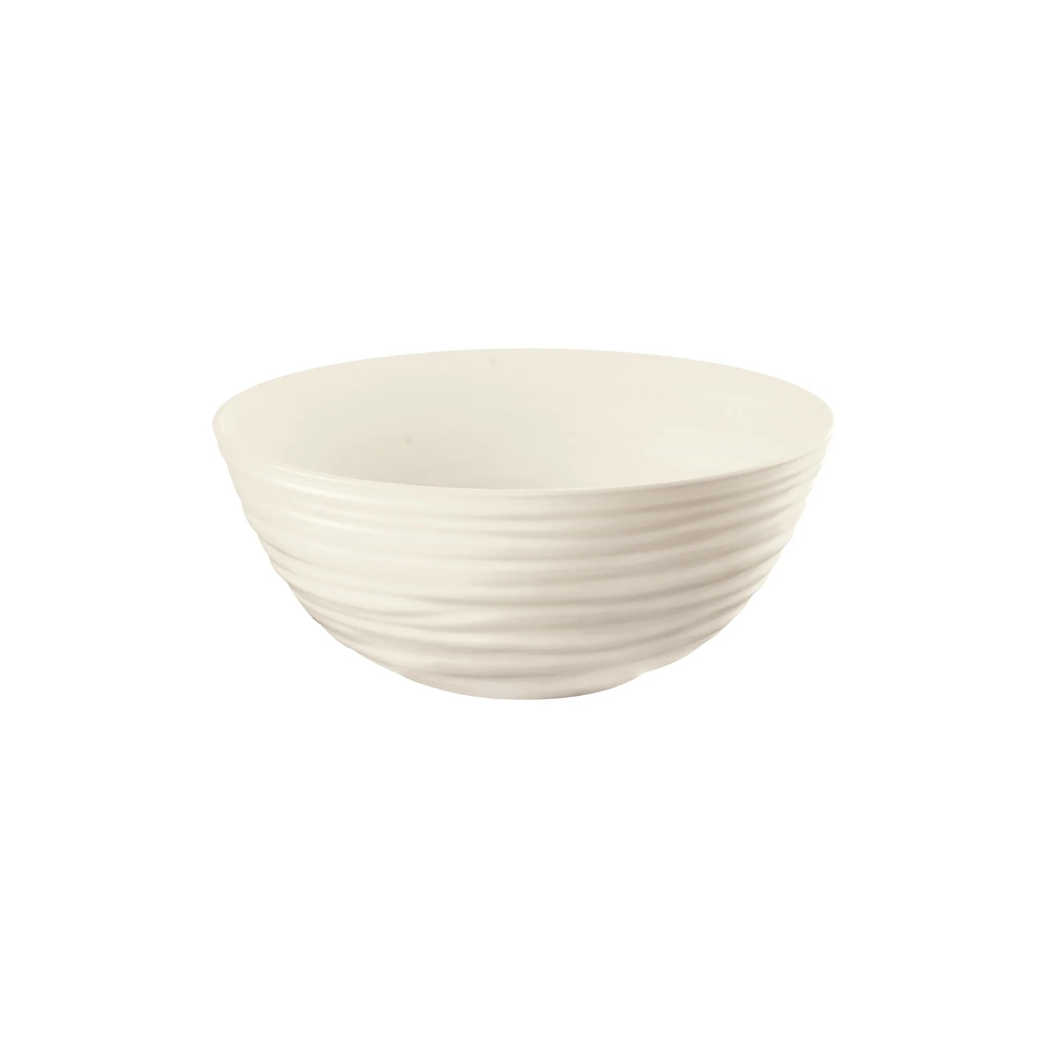 Saladier tierra blanc lait ø25cm 3,1l - guzzini