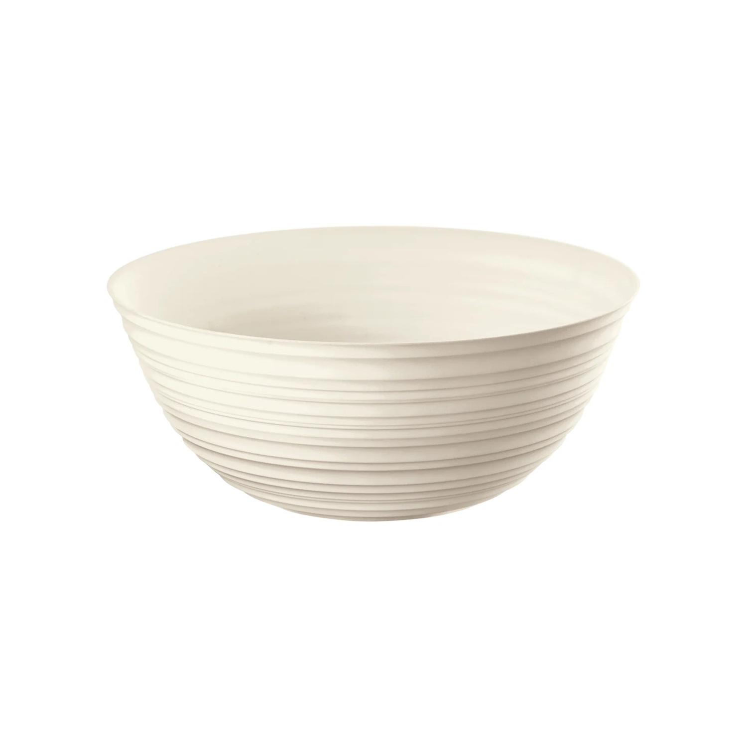 Saladier xl tierra blanc lait ø30cm 5l - guzzini