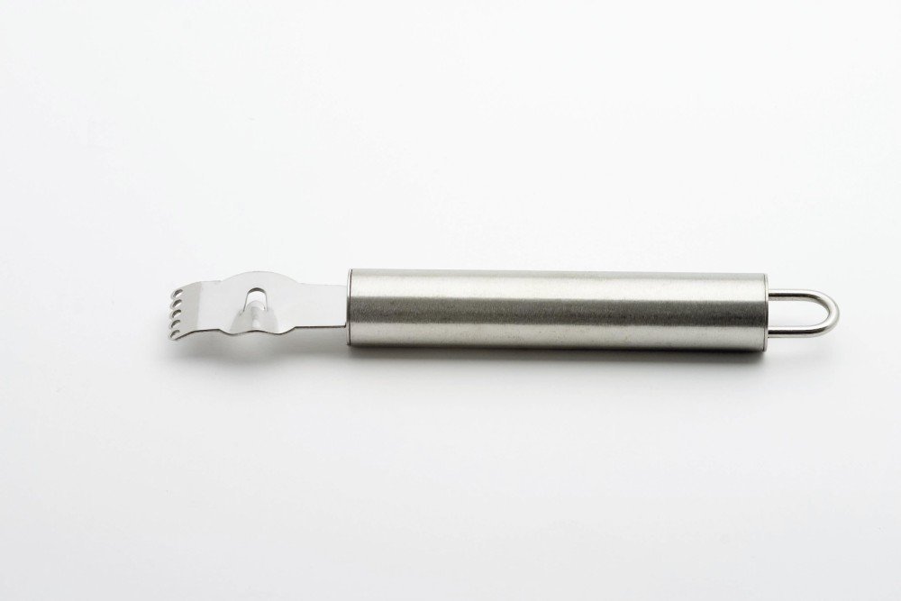 Couteau a zester en inox ustensile de cuisine - weis 