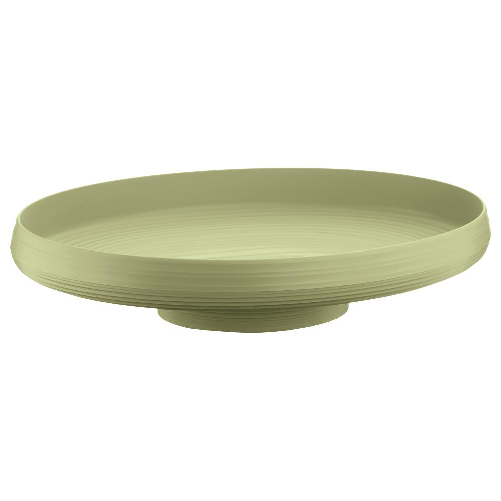 Centre de table coupe à fruits tierra vert 40 cm - guzzini