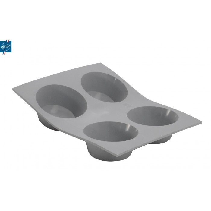Mini elastomoule muffin moule a patisserie en silicone - de buyer