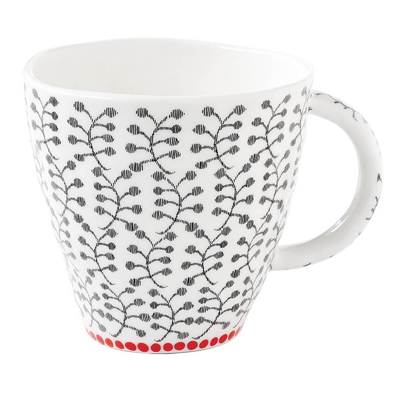 Organic coffret mug en porcelaine 37 cl - easylife
