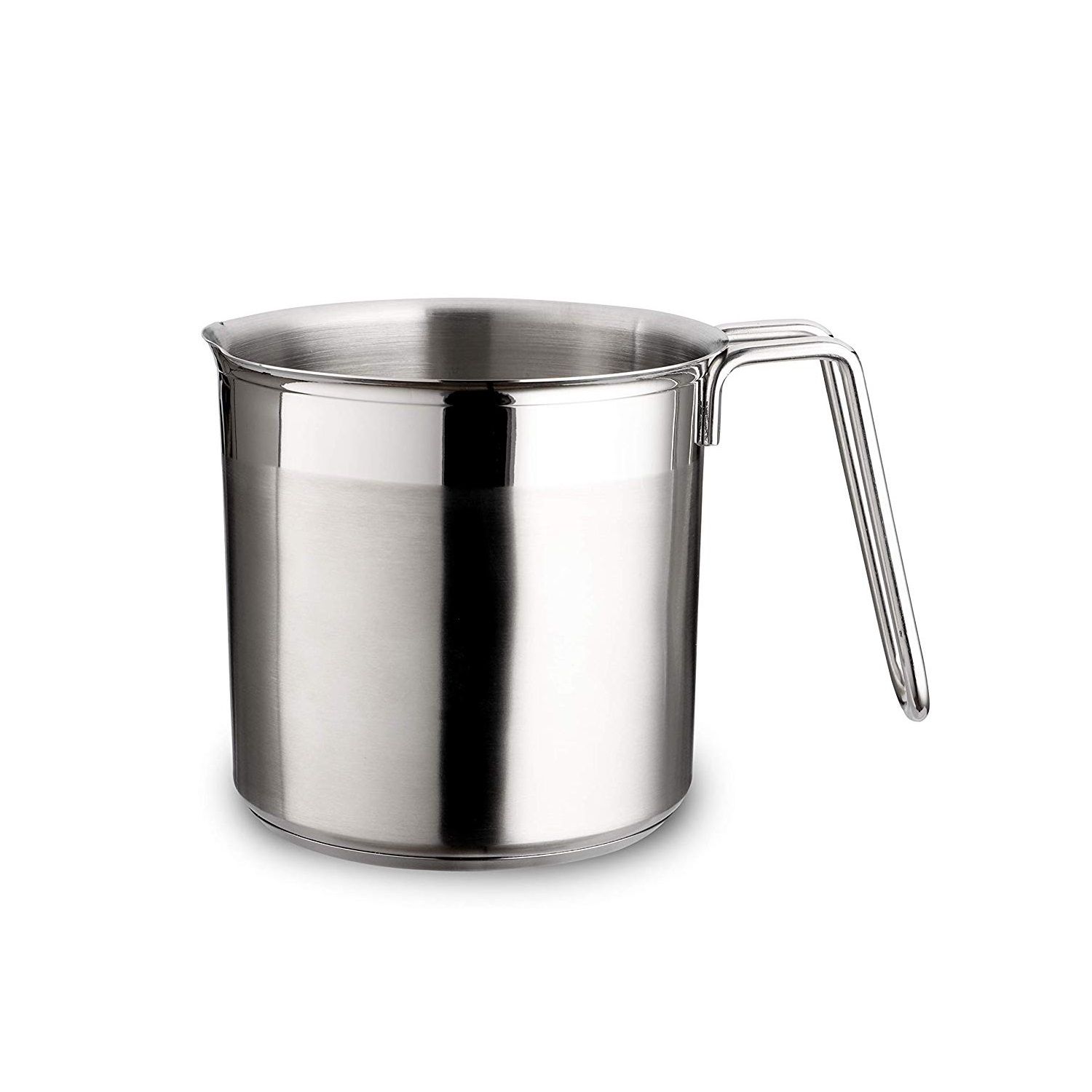 Pot a lait en inox 1 l compatible induction - weis