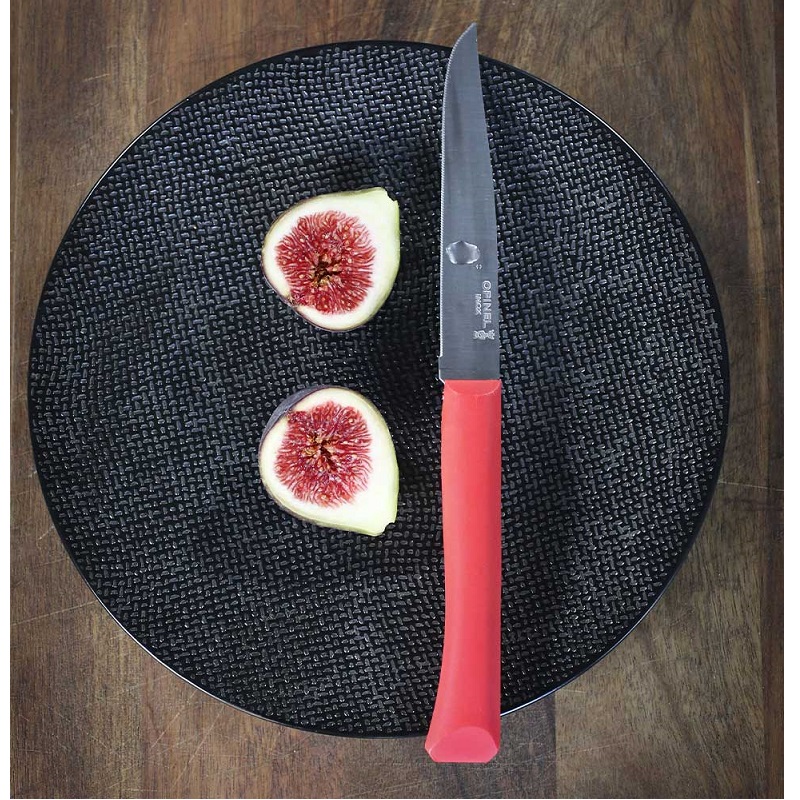 Couteau de table bon appetit rouge - opinel 