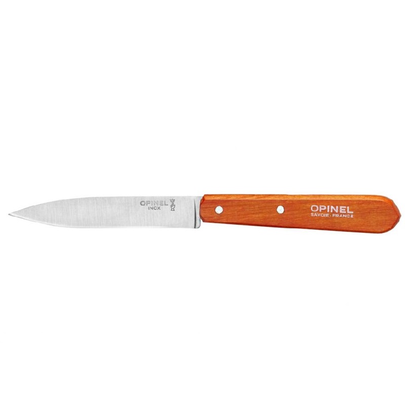 Couteau d'office 10 cm manche mandarine n°112 - opinel 
