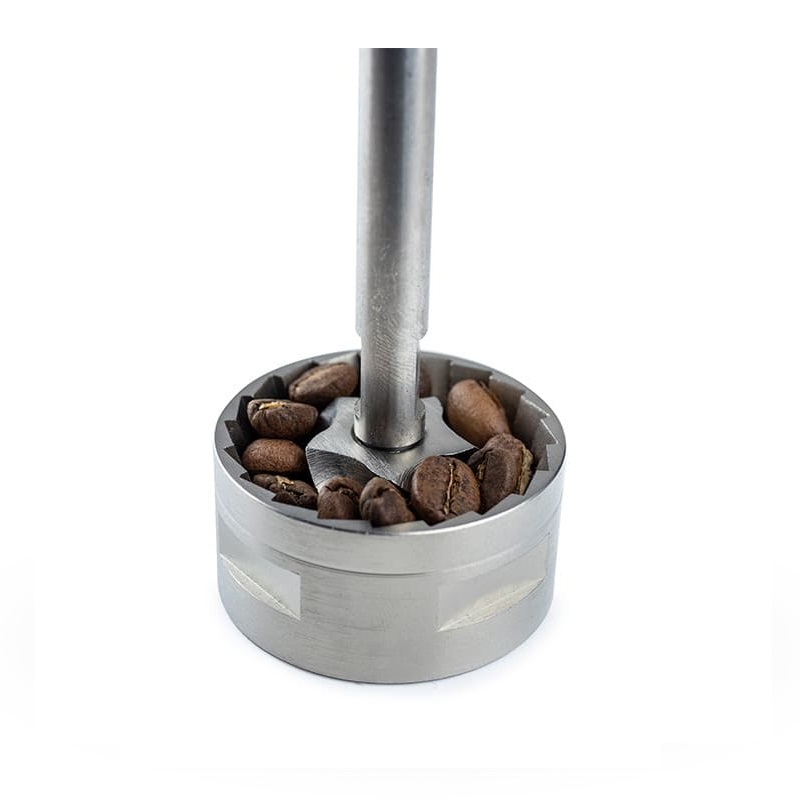 Brésil moulin à café manuel en bois couleur chocolat 21 cm - peugeot saveurs