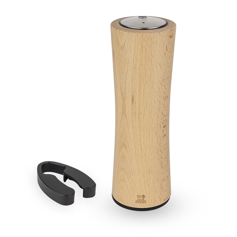 Tire bouchons electrique elis rechargeable en bois - peugeot saveurs